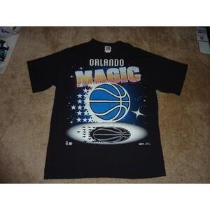 1995 90S Orlando Magic Single Stitch Made Usa T Shirt Sz Large